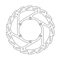 MOTO-MASTER TARCZA HAMULCOWA PRZÓD FLAME 270MM YAMAHA YZ/YZF 125/250/450 '16-, WRF 250 '17-'19, 450 '16-'18