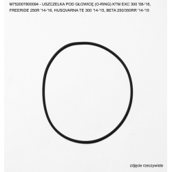 ATHENA USZCZELKA POD GŁOWICĘ (O-RING) WEWNĘTRZNY KTM EXC 300 / TPI '08-'21, HUSQVARNA TE 300 '14-'15, BETA 300RR '14-'21