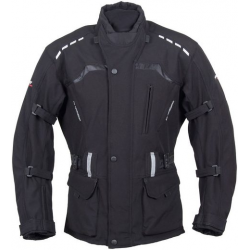 ROLEFF (2021) KURTKA TEKSTYLNA DŁUGA SOFTSHELL MODEL RO1512 (3W1) KOLOR CZARNY ROZMIAR XXL