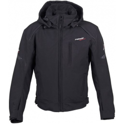 ROLEFF (2021) KURTKA TEKSTYLNA SOFTSHELL KRÓTKA MODEL RO1513 (3W1) KOLOR CZARNY ROZMIAR M