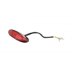 POLISPORT PROMOCJA LAMPA TYLNA RSP 2.0 LED LIGHT 1,1/0,2 (TYLNE + STOP) Z HOMOLOGACJĄ KOLOR CZERWONY