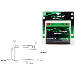 ELECTHIUM AKUMULATOR LITOWO-JONOWY ZE WSKAŹNIKIEM NAŁADOWANIA HJTX20(H)-FP-S (175X85X130) (YTX20-BS,YTX20H-BS, YB16-B, Y50-N18A-