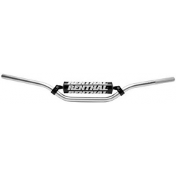 RENTHAL KIEROWNICA 7/8 CALA (22MM) MX HANDLEBAR SILVER CR HIGH/RICKY JOHNSON PADDED KOLOR SREBRNY Z GĄBKĄ