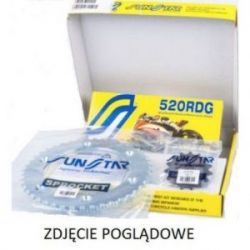 SUNSTAR ZESTAW NAPĘDOWY SUZUKI GS 500E/F 99-06 STANDARD (16/39/110) (DO 750CC) (SUN33316/SUN1-3383-39/SS520RDG-110N)