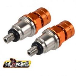 FM-PARTS ODPOWIETRZNIK AMORTYZATORÓW KTM/HUSQVARNA WP KOLOR POMARAŃCZOWY