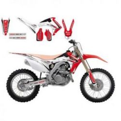 BLACKBIRD KOMPLET NAKLEJEK (OKLEIN) HONDA CRF 450R '13-'16, CRF 250R '14-'17 LINEAR