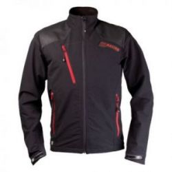 111 RACING KURTKA SOFTSHELL KOLOR CZARNY/CZERWONY ROZMIAR L