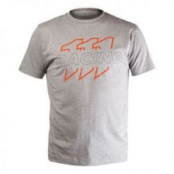 111 RACING T-SHIRT RACING IN-111 KOLOR SZARY ROZMIAR XL