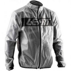 LEATT (2022/2023) KURTKA PRZECIWDESZCZOWA PRZEŹROCZYSTA JACKET RACECOVER TRANSLUCENT ROZMIAR 5XL