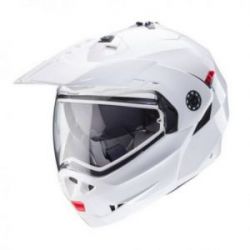 CABERG KASK SZCZĘKOWY FLIP-UP ENDURO MODEL TOURMAX X KOLOR BIAŁY POŁYSK ROZMIAR S