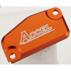 ACCEL POKRYWA POMPY HAMULCOWEJ PRZÓD KTM (BREMBO) SX/EXC DO 2013 KOLOR POMARAŃCZOWY