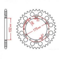 MTX PARTS 2023/03 ZĘBATKA TYLNA 856 50 YAMAHA YZ YZF 88-98 (JTR853.50) (ŁAŃC. 520)