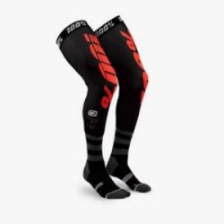 100 PROCENT SKARPETY WYSOKIE POD ORTEZY REV MX KNEE BRACE BLACK/RED KOLOR CZARNY/CZERWONY ROZMIAR S/M