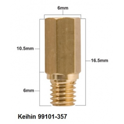 ProX, hlavní tryska, Keihin TYP 99101-357 průměr 100 ( 1 ks. )