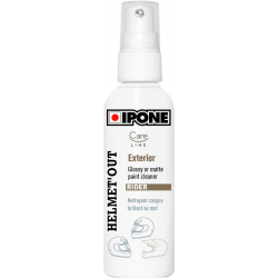 IPONE PROMOCJA HELMET OUT CLEANER 100ML SPRAY DO CZYSZCZENIA SKORUPY KASKU (CARELINE) (12)