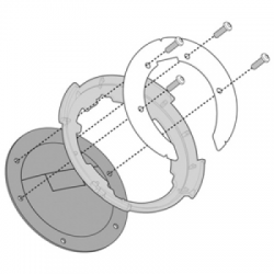 KAPPA MOCOWANIE TANKLOCK BMW G650 GS '11-14